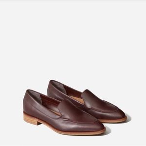 Everlane - The Modern Loafer in Burgundy - Size 8